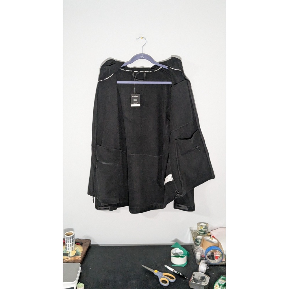 NWT Baerskin Tactical Hoodie Mens 2XL Black Fleece Full Zip Hunting Outdoors - Picture 11 of 12